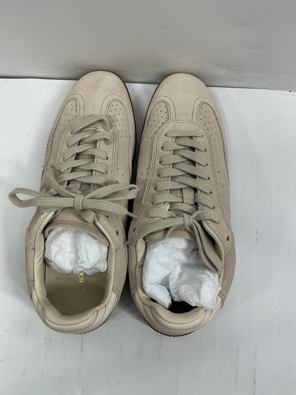 Italian Suede Gum Sole Sneaker